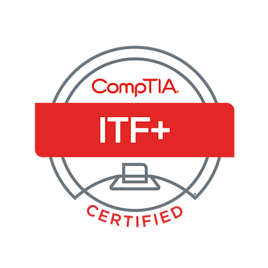 CompTia ITF+ Certificate