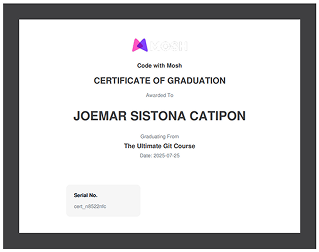 Git Certificate
